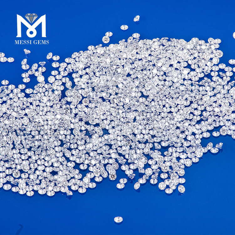 0,7 mm -1,0 mm G Farve VS - SI Syntetisk hvid diamant Pris pr. karat CVD HPHT Lab Grown Melee Diamond